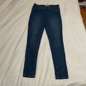 Levi's High Rise Skinny Jeans